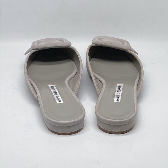 Manolo Blahnik  Maysale Suede Flats size 36 - Picture 8 of 11